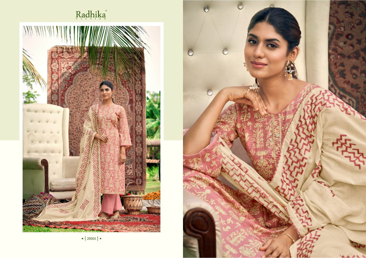Azara Blossom 9 Casual Daily Wear Cotton Printed Designer Dress Material Collection